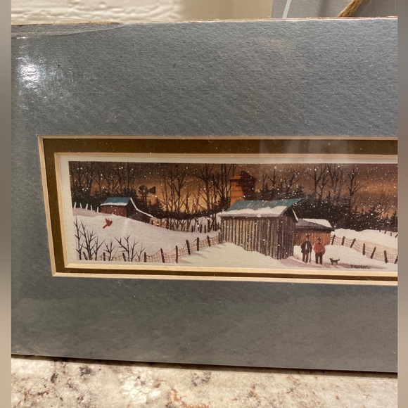 Vintage Lu Fuller Limited Edition Print, Double Matted, Numbered 141/250 - Picture 2 of 9